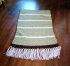Narrow Afghan with Fringe