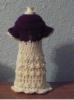 Purple and White Dish Soap Dress